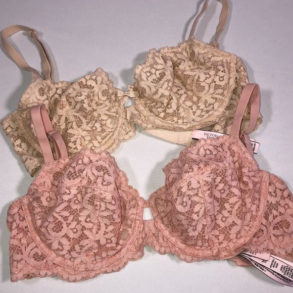 Victora's Secret Body by Victoria Lace Bras 32DD - Picture 2 of 8